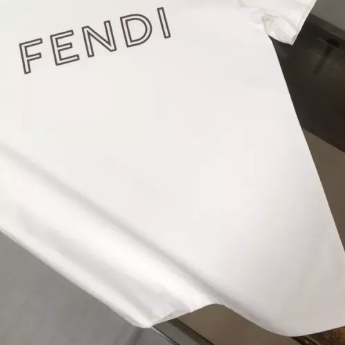 Replica Fendi T-Shirts Short Sleeved For Men #1349984 $42.00 USD for Wholesale