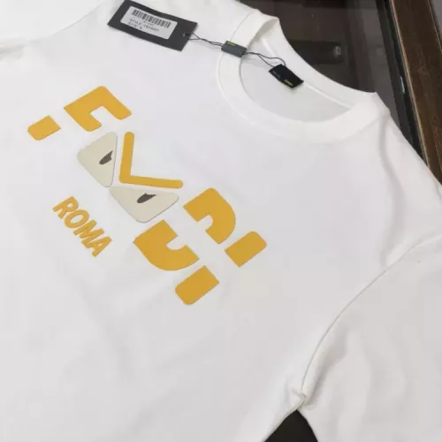 Replica Fendi T-Shirts Short Sleeved For Men #1349988 $42.00 USD for Wholesale