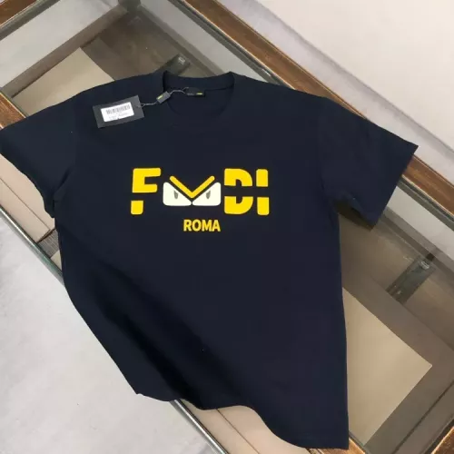 Fendi T-Shirts Short Sleeved For Men #1349989 $42.00 USD, Wholesale Replica Fendi T-Shirts