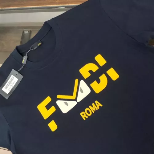 Replica Fendi T-Shirts Short Sleeved For Men #1349989 $42.00 USD for Wholesale