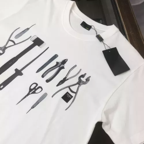 Replica Fendi T-Shirts Short Sleeved For Men #1349992 $42.00 USD for Wholesale