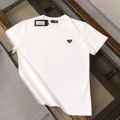 Armani T-Shirts Short Sleeved For Men #1350049 $42.00 USD, Wholesale Replica Armani T-Shirts