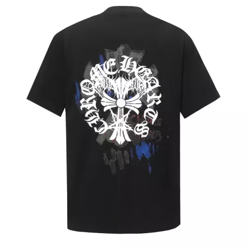 Chrome Hearts T-Shirts Short Sleeved For Unisex #1350060 $40.00 USD, Wholesale Replica Chrome Hearts T-Shirts