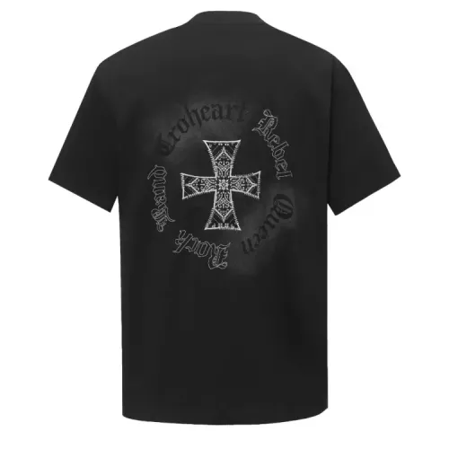 Chrome Hearts T-Shirts Short Sleeved For Unisex #1350069 $45.00 USD, Wholesale Replica Chrome Hearts T-Shirts
