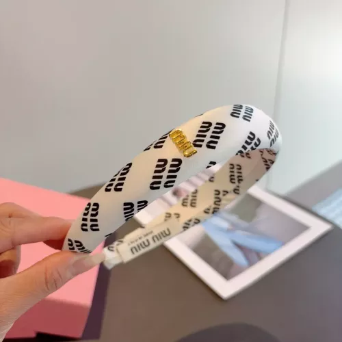 MIU MIU Headband For Women #1350108 $27.00 USD, Wholesale Replica MIU MIU Headband