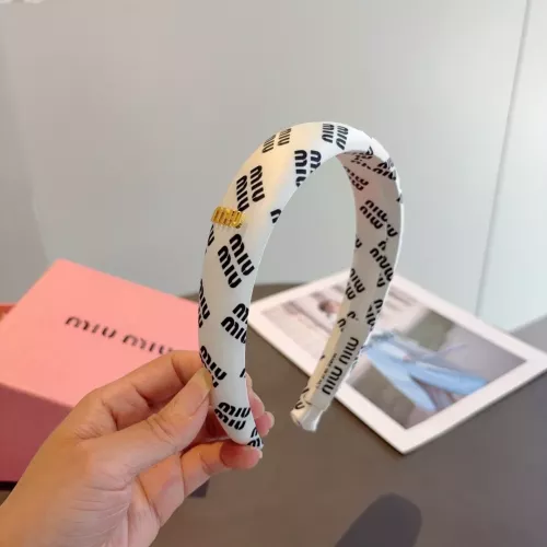 Replica MIU MIU Headband For Women #1350108 $27.00 USD for Wholesale