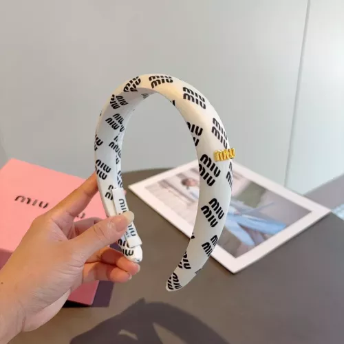 Replica MIU MIU Headband For Women #1350108 $27.00 USD for Wholesale