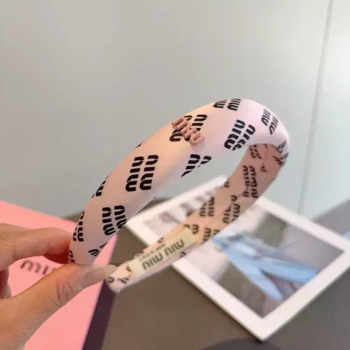 MIU MIU Headband For Women #1350109 $27.00 USD, Wholesale Replica MIU MIU Headband