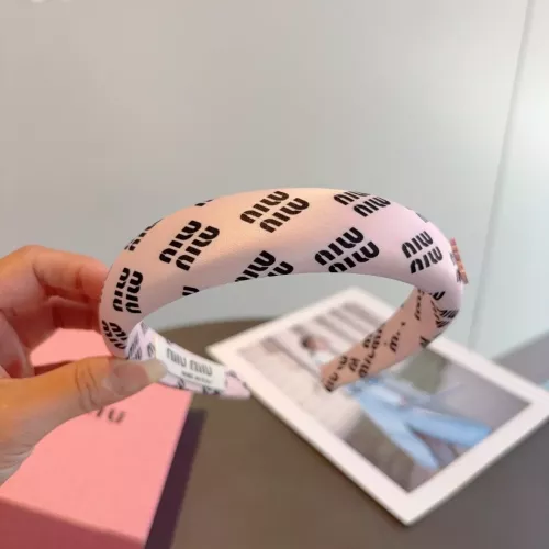 Replica MIU MIU Headband For Women #1350109 $27.00 USD for Wholesale