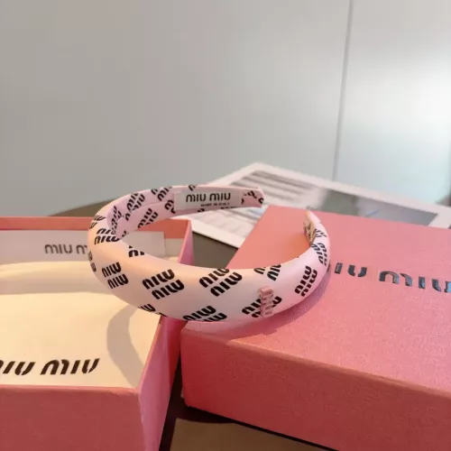 Replica MIU MIU Headband For Women #1350109 $27.00 USD for Wholesale