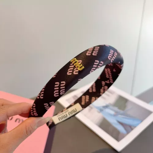 MIU MIU Headband For Women #1350110 $27.00 USD, Wholesale Replica MIU MIU Headband