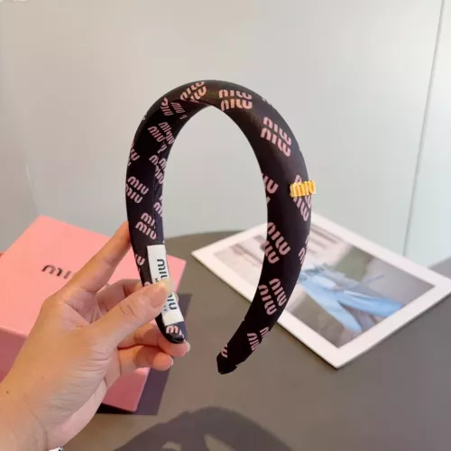 Replica MIU MIU Headband For Women #1350110 $27.00 USD for Wholesale