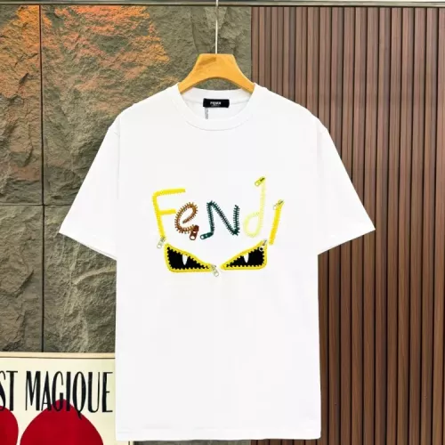 Fendi T-Shirts Short Sleeved For Unisex #1350134 $45.00 USD, Wholesale Replica Fendi T-Shirts