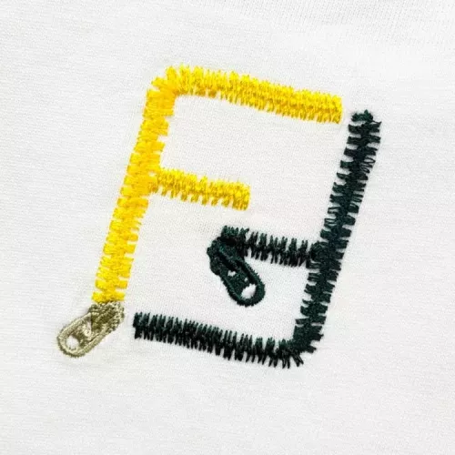 Replica Fendi T-Shirts Short Sleeved For Unisex #1350134 $45.00 USD for Wholesale