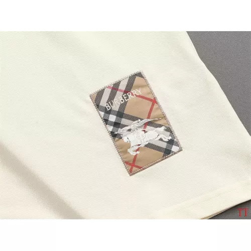 Replica Burberry T-Shirts Short Sleeved For Men #1350192 $45.00 USD for Wholesale