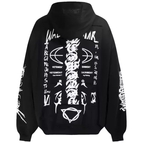 Replica VETEMENTS Hoodies Long Sleeved For Unisex #1350202 $80.00 USD for Wholesale