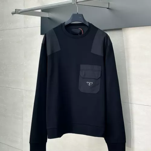 Prada Hoodies Long Sleeved For Unisex #1350207 $80.00 USD, Wholesale Replica Prada Hoodies