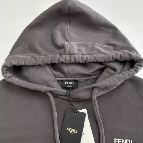 Replica Fendi Hoodies Long Sleeved For Unisex #1350213 $105.00 USD for Wholesale