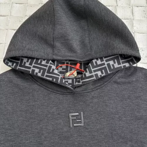 Replica Fendi Hoodies Long Sleeved For Unisex #1350216 $85.00 USD for Wholesale