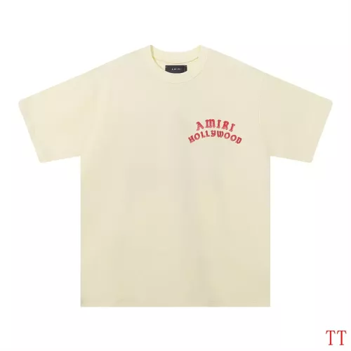 Amiri T-Shirts Short Sleeved For Unisex #1350221 $29.00 USD, Wholesale Replica Amiri T-Shirts