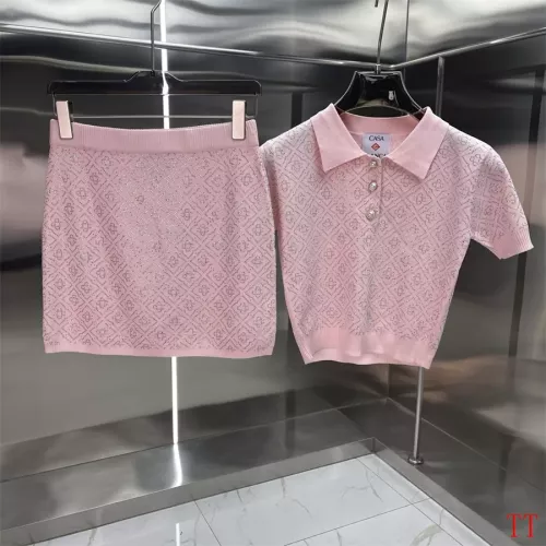 Casablanca Tracksuits Short Sleeved For Women #1350279 $105.00 USD, Wholesale Replica Dirk Bikkembergs Tracksuits