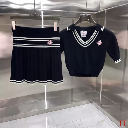 Casablanca Tracksuits Short Sleeved For Women #1350280 $96.00 USD, Wholesale Replica Dirk Bikkembergs Tracksuits