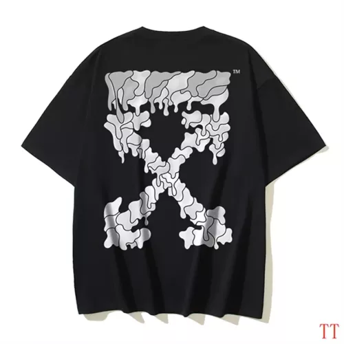 Off-White T-Shirts Short Sleeved For Unisex #1350348 $29.00 USD, Wholesale Replica Off-White T-Shirts