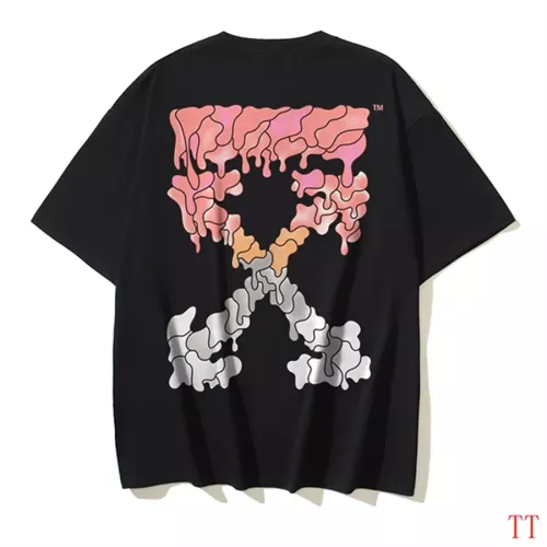 Off-White T-Shirts Short Sleeved For Unisex #1350349 $29.00 USD, Wholesale Replica Off-White T-Shirts