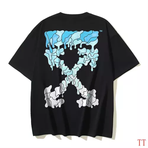 Off-White T-Shirts Short Sleeved For Unisex #1350350 $29.00 USD, Wholesale Replica Off-White T-Shirts