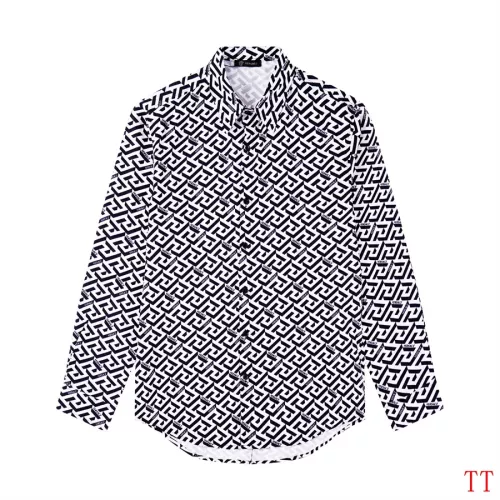 Versace Shirts Long Sleeved For Men #1350369 $39.00 USD, Wholesale Replica Versace Shirts