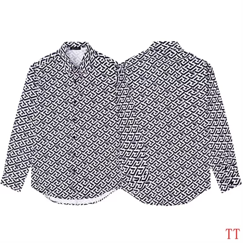 Replica Versace Shirts Long Sleeved For Men #1350369 $39.00 USD for Wholesale