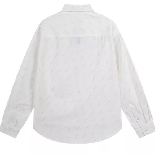 Replica Balenciaga Shirts Long Sleeved For Unisex #1350379 $52.00 USD for Wholesale