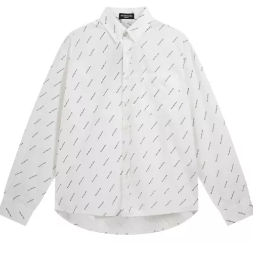 Balenciaga Shirts Long Sleeved For Unisex #1350380 $52.00 USD, Wholesale Replica Balenciaga Shirts
