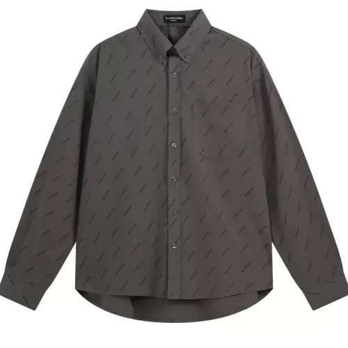 Balenciaga Shirts Long Sleeved For Unisex #1350384 $52.00 USD, Wholesale Replica Balenciaga Shirts