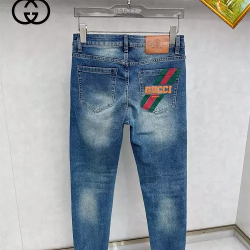 Replica Gucci Jeans For Men #1350385 $48.00 USD for Wholesale