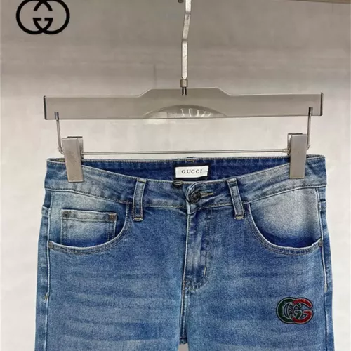 Replica Gucci Jeans For Men #1350385 $48.00 USD for Wholesale