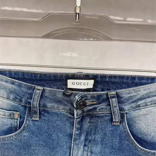 Replica Gucci Jeans For Men #1350385 $48.00 USD for Wholesale