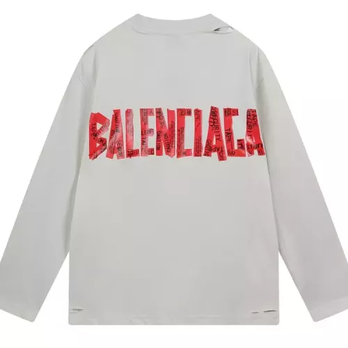 Balenciaga T-Shirts Long Sleeved For Unisex #1350393 $45.00 USD, Wholesale Replica Balenciaga T-Shirts