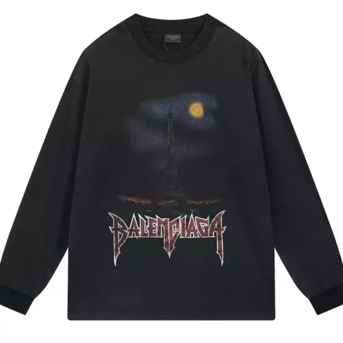 Balenciaga T-Shirts Long Sleeved For Unisex #1350397 $45.00 USD, Wholesale Replica Balenciaga T-Shirts