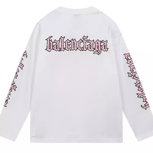Replica Balenciaga T-Shirts Long Sleeved For Unisex #1350398 $45.00 USD for Wholesale