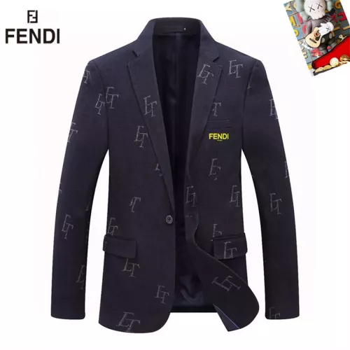 Fendi Jackets Long Sleeved For Men #1350437 $68.00 USD, Wholesale Replica Fendi Jackets