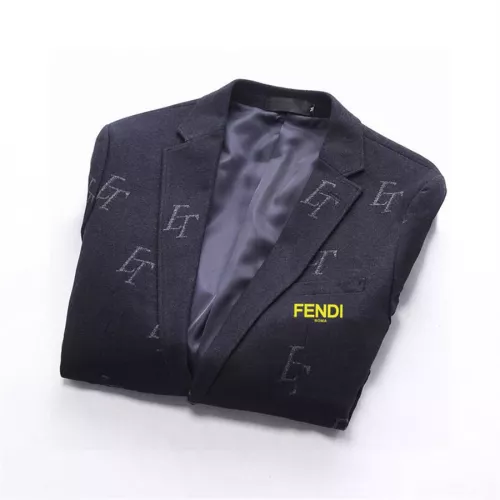 Replica Fendi Jackets Long Sleeved For Men #1350437 $68.00 USD for Wholesale