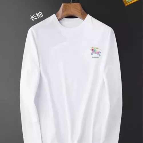 Burberry T-Shirts Long Sleeved For Unisex #1350450 $34.00 USD, Wholesale Replica Burberry T-Shirts