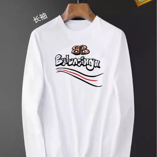 Balenciaga T-Shirts Long Sleeved For Unisex #1350452 $34.00 USD, Wholesale Replica Balenciaga T-Shirts