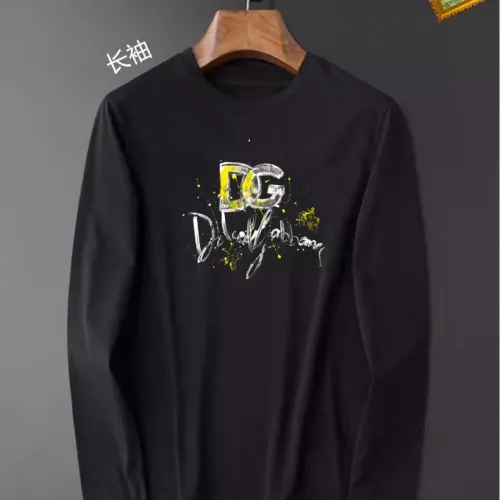 Dolce &amp; Gabbana D&amp;G T-Shirts Long Sleeved For Unisex #1350457 $34.00 USD, Wholesale Replica Dolce &amp; Gabbana D&amp;G T-Shirts