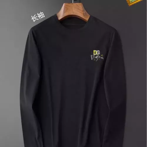 Dolce &amp; Gabbana D&amp;G T-Shirts Long Sleeved For Unisex #1350459 $34.00 USD, Wholesale Replica Dolce &amp; Gabbana D&amp;G T-Shirts