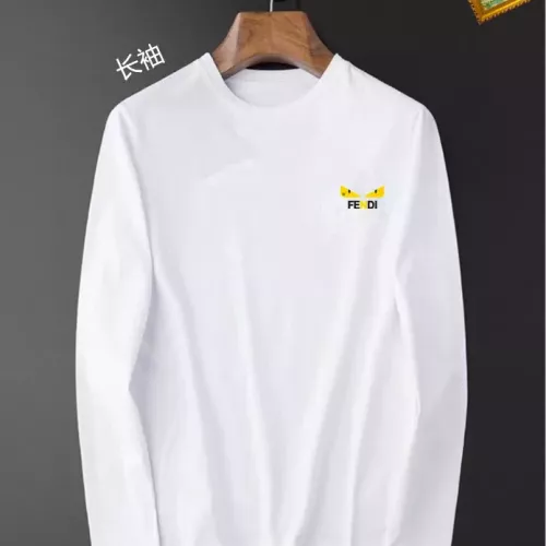Fendi T-Shirts Long Sleeved For Unisex #1350477 $34.00 USD, Wholesale Replica Fendi T-Shirts