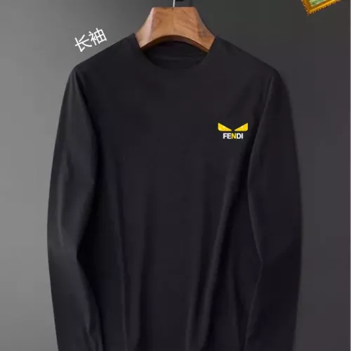Fendi T-Shirts Long Sleeved For Unisex #1350478 $34.00 USD, Wholesale Replica Fendi T-Shirts