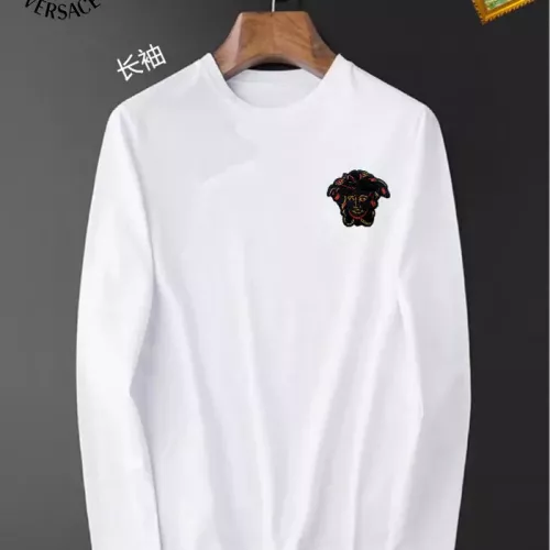 Versace T-Shirts Long Sleeved For Unisex #1350491 $34.00 USD, Wholesale Replica Versace T-Shirts