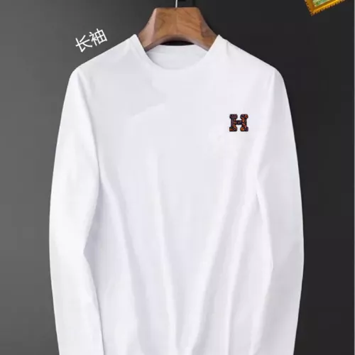 Hermes T-Shirts Long Sleeved For Unisex #1350493 $34.00 USD, Wholesale Replica Hermes T-Shirts